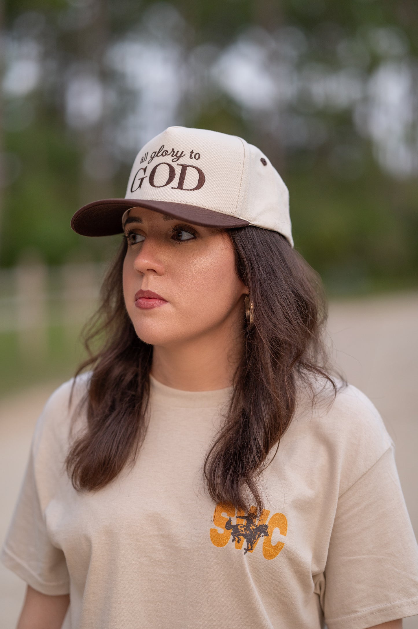 All Glory To God Five Panel Trucker Hat