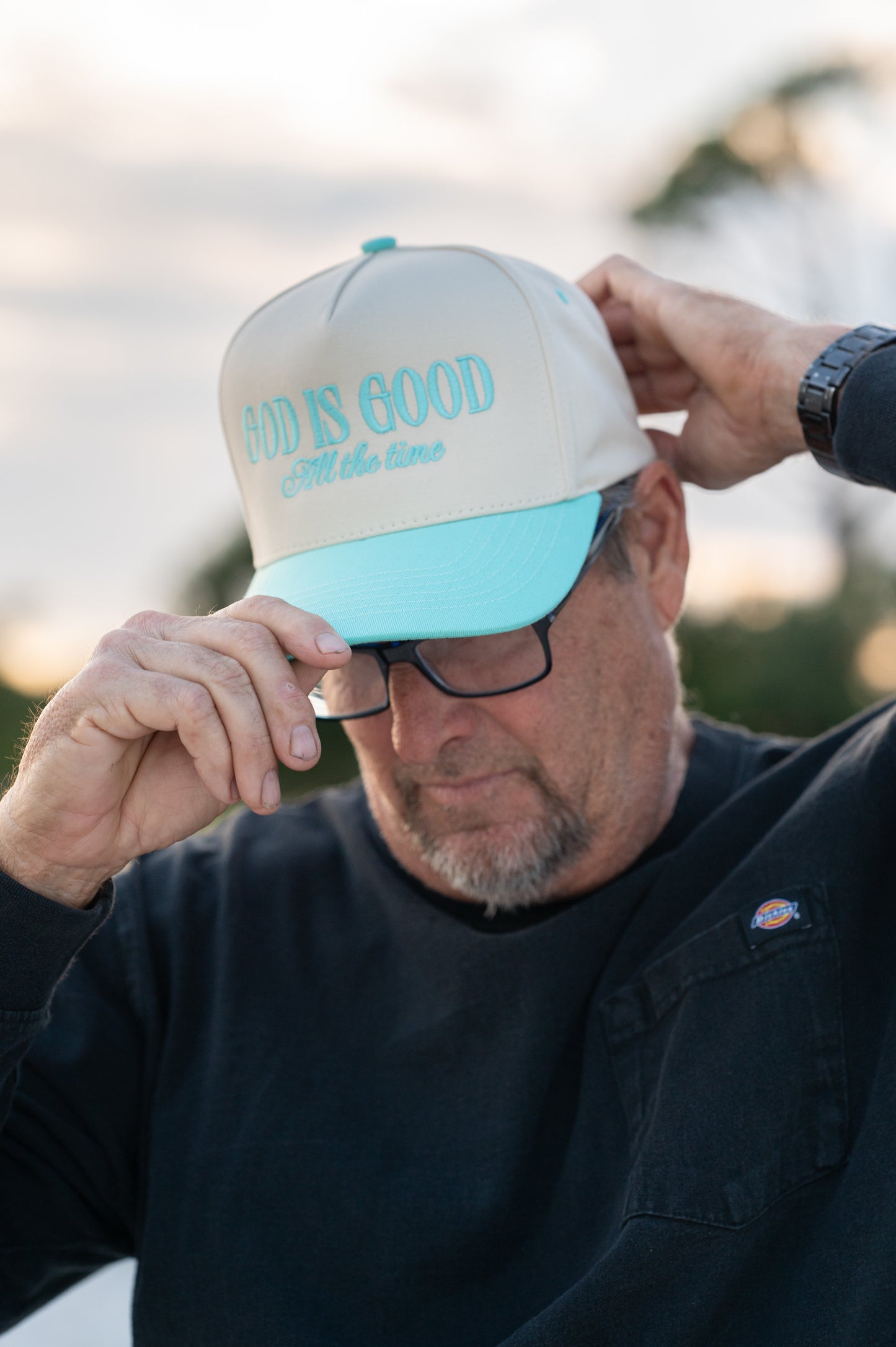 God Is Good Trucker Hat
