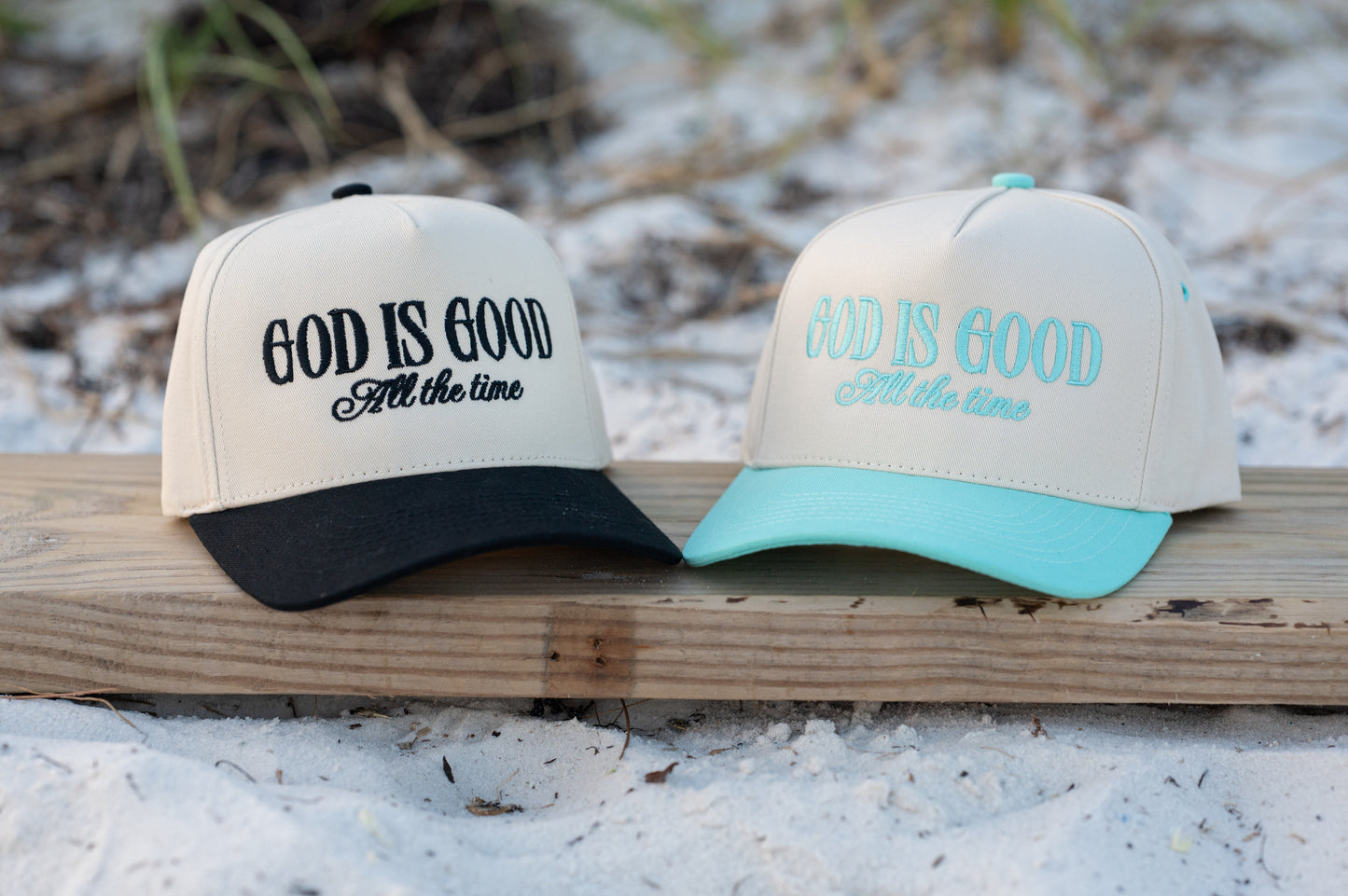God Is Good Trucker Hat