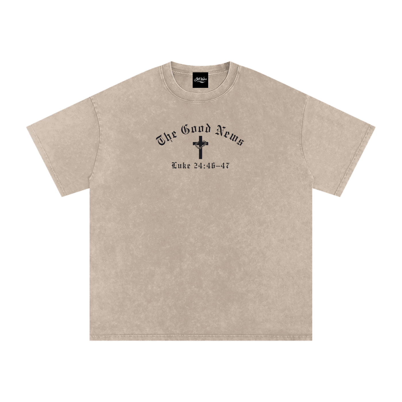 The Good News Oversized Acid Wash Tshirt